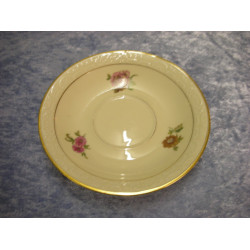 Rosenborg china, Saucer for Tea cup, 15 cm, Kpm-3