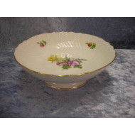 Saxon Flower light, Bowl on foot no 493/1532, 6x17.5 cm, Factory first, RC-1