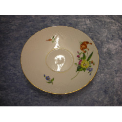 Saxon Flower Hand painted, Saucer for Cup 6x8.8 cm, 14.5 cm, Factory first, B&G