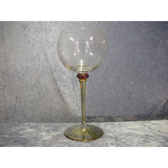 Europæisk krystalglas, Rødvin, 21x8 cm