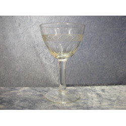 Ekeby glas, Rødvin, 13x7.8 cm, Kosta