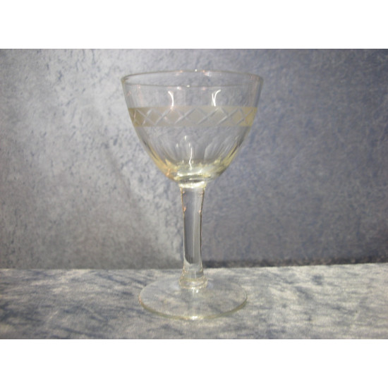 Ekeby glass, Red Wine, 13x7.8 cm, Kosta