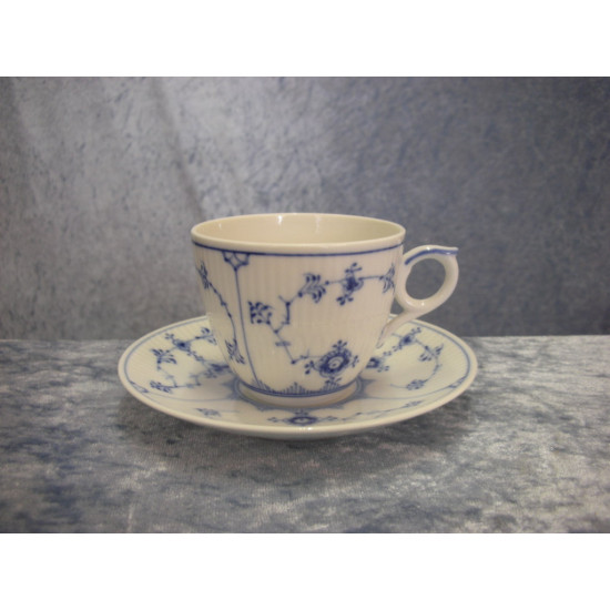 Fluted plain, Coffee cup set no 072+2162, 6.3x7.5 cm, RC