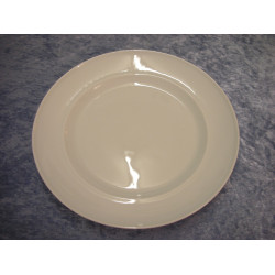 White Koppel, Flat Dinner plate large no 25a+626, ca. 26.5 cm, Factory first, B&G