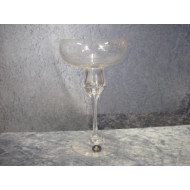 Fontaine glas, Lysestage, 18.5x10 cm, Holmegaard
