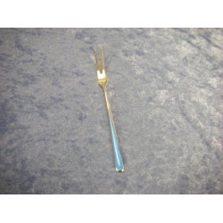 Gold plated enamel, Cold cuts fork, 10.8 cm