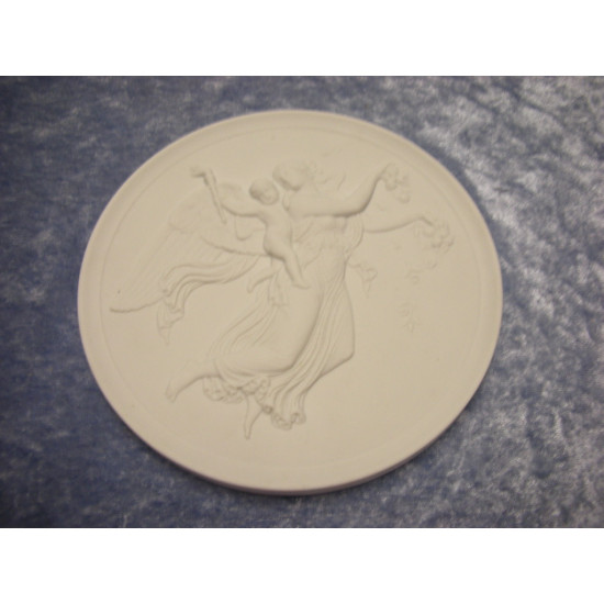 Bisquit relief / plate, Day, 15 cm, Royal Copenhagen