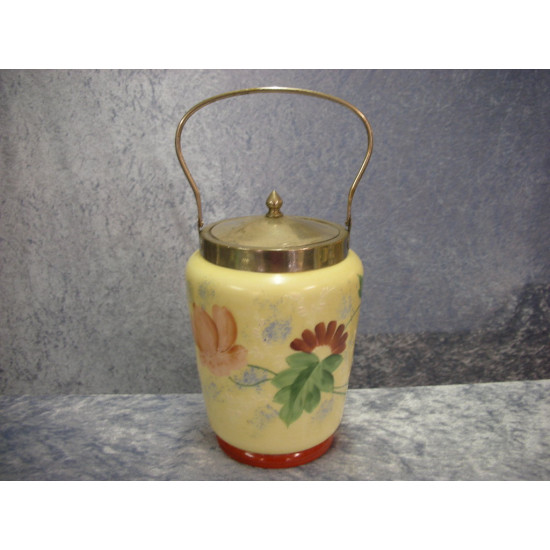 Biscuits bucket light yellow, 19x13 cm without handle