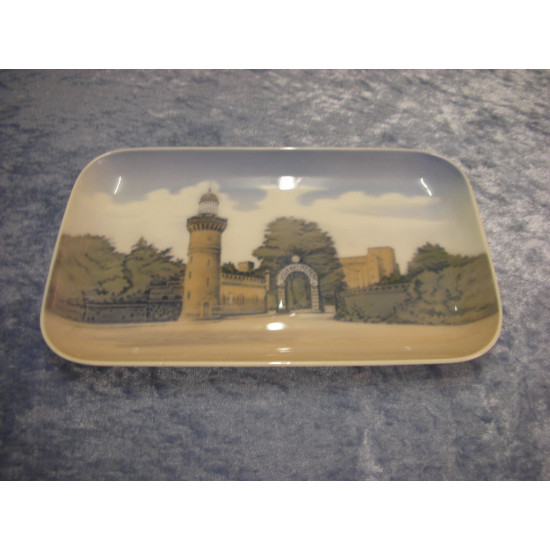 Dish no 4415, 4388, The entrance to Old Carlsberg, 20.8x12.5 cm, Factory first, RC