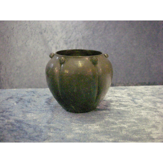 Tin Vase, 7x10.5x5 cm