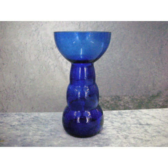Hyacinth glass blue, 16.4x8.4 cm