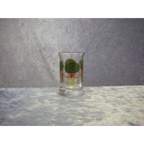 Christmas Glass / Dram Glass 5, 5.5x3.5 cm, Holmegaard