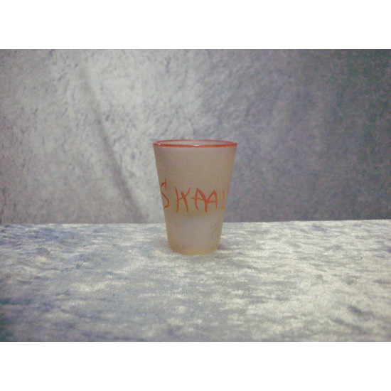 Kantine glas matteret Snaps, 5.5x4 cm, Holmegaard