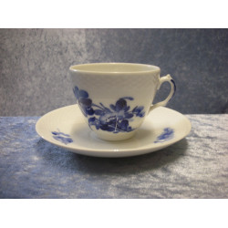 Blue Flower braided, Coffee cup set 8261+072, 6.5x8 cm, Factory first, RC