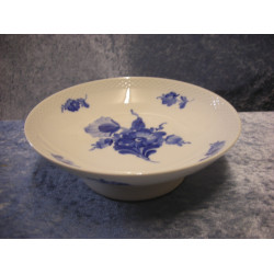 Blue Flower braided, Bowl on foot no 8062, 6.5x21 cm, Factory first, RC