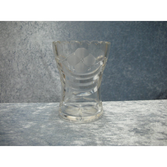Crystal Vase, 10.5x8 cm