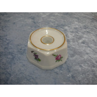 Saxon flower white, Candle holder no 504, 5x10x10 cm, Factory first, B&G