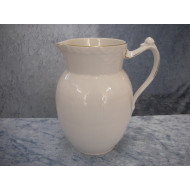 White half lace with gold, Jug no 1275/763, 16.5 cm, Factory first, RC-1