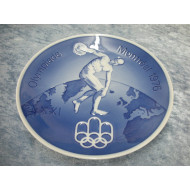 Olympic plate 1976 Montréal, 20.5 cm, Royal Copenhagen