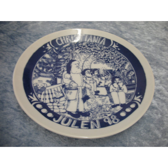 Christiania Christmas plate, Christmas 1998, 20 cm