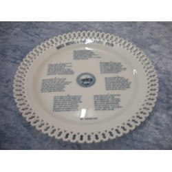 Jubilee Plate, Anniversary Song 1853-1978, 20 cm, Bing & Grondahl