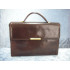 Adax Bag in brown leather, 22x30 cm