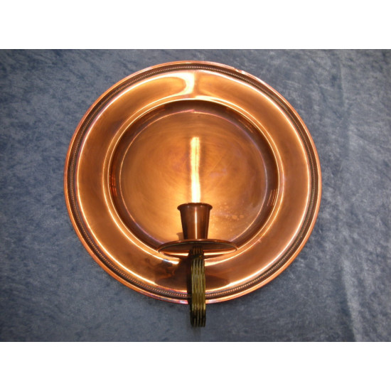 Copper / brass Candle holder, 28.5x26.5 cm