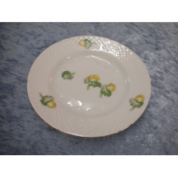 Winter aconite, Flat Cake plate no 28a+306, 15.5 cm, Factory first, B&G