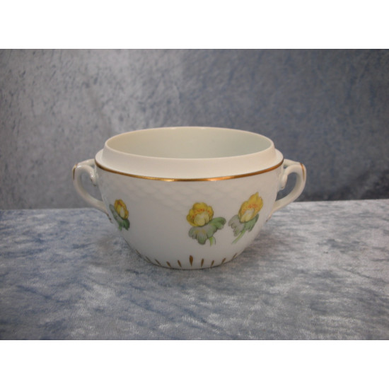 Winter aconite, Sugar bowl without lid no 94, 14x11x7 cm, Factory first, B&G