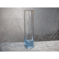 Akva Glass Vase light blue, 23.5x5 cm, Holmegaard