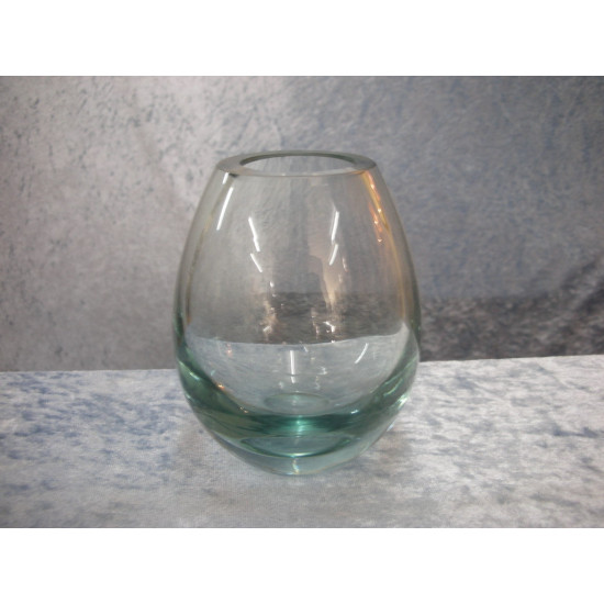Akva Glas Vase aqua, 11x5.2 cm, Holmegaard