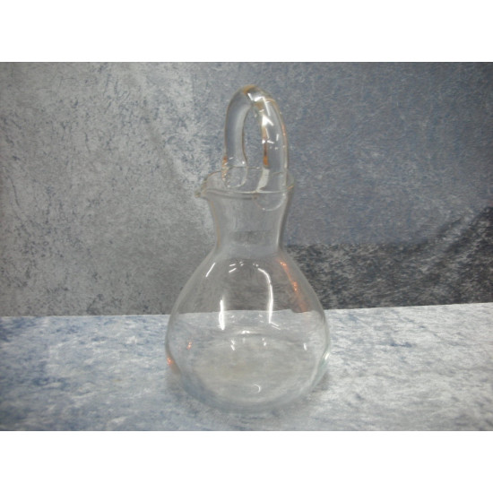 Glass Jug with handle, 22.5 cm, Holmegaard?