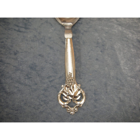 Various silver cutlery 45-2 with grape vine, Deep Serving spoon with steel, 20 cm, Cohr