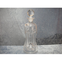 Klukflaske / Karaffel klart glas, 32 cm, Holmegaard