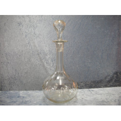Carafe clear glass, 29 cm