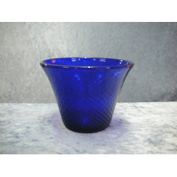 Glas Urtepotte blå, 10.5x14.5 cm, Holmegaard