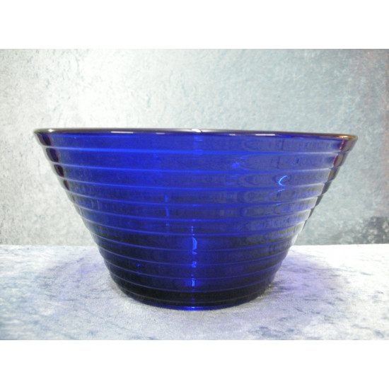 Broksoe blue, Bowl, 11.5x23.5 cm, Holmegaard