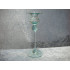 Cassiopeia Candlestick aqua glass, 23x7.8 cm, Holmegaard