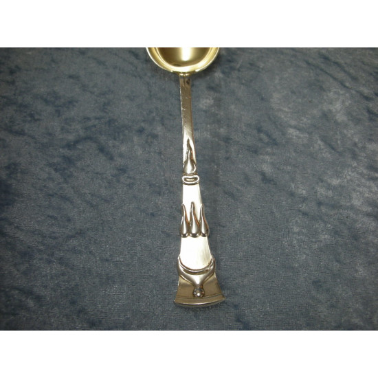 P. Hertz sølv, Serveringsske forgyldt i laf, 19.5 cm