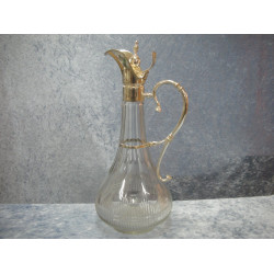 Carafe with silver-plated mounting, 33 cm