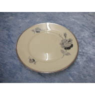 Black Rose china, Flat Cake plate, 15.5 cm, Kpm-2