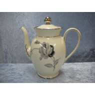 Black Rose china, Coffee pot, 22.5 cm, Kpm-1
