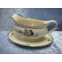 Black Rose china, Sauce bowl / Gravy boat, 10x21x14 cm, Kpm-2