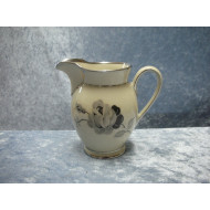 Black Rose china, Cream jug, 10.3 cm, Kpm