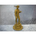 Man with scythe, Gold-plated alabaster, 34 cm