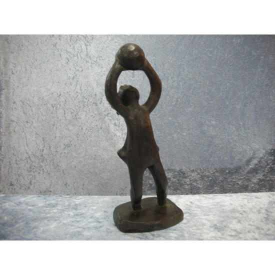 Girl with ball, 28 cm