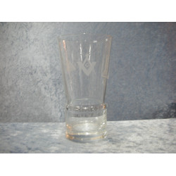 Frimurerglas / Rakkerglas 17.10.96, 13.6x7.3 cm