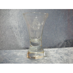 Frimurerglas / Rakkerglas, 17x9.5 cm