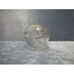 Glass Bowl with lid small, 6x7 cm