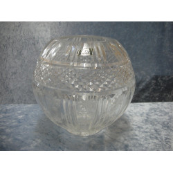 Krystal Vase stor, 19x18 cm, Violetta Polen